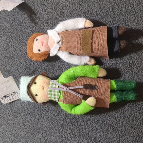 Lot of 8 Wondershop TARGET Felt Figurine ornaments  NWT - Picture 4 of 6